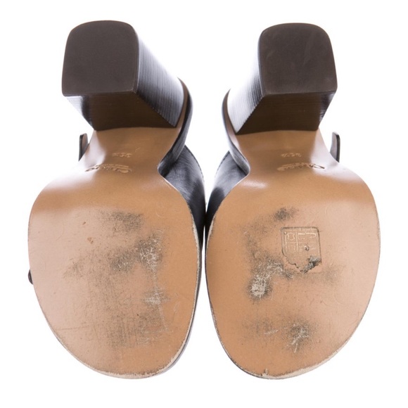 Chloe black leather mules 5.5/35.5 - Picture 5 of 6